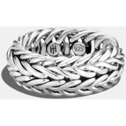 John Hardy Anillo Chain de plata. (16) Plata