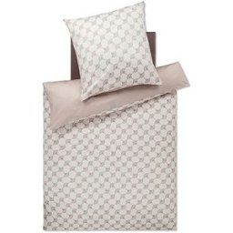 Joop Ropa de cama de satén 70x90cm/140x220cm CORNFLOWER DOUBLE Beige beige