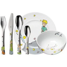 Wmf Juego de cubiertos para niños de 6 piezas El Principito Crogargan / Multicolor multicolor
