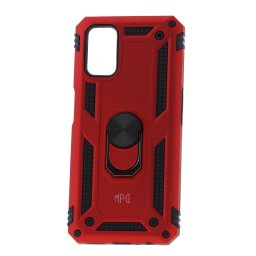 Max Power Digital Funda Magnética Para Oppo A72 / A52 / A92 Carcasa Con Anillo Giratorio Rojo