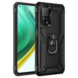 Max Power Digital Funda Magnética Para Xiaomi Mi 10T/Mi 10T Pro 5g Carcasa Con Anillo Giratorio Negro