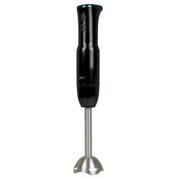 Batidora de inmersión Jata 500W 2 velocidades negro acero inoxidable picahielos turbo