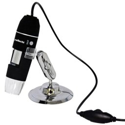 Microscopio Digital Reflecta 66142 200x LED USB 2.0 Negro
