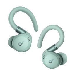 Auriculares Soundcore Sport X20 inalámbricos Bluetooth para deportes con Cancelación Activa de Ruido y protección IP68, verde