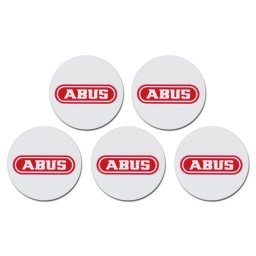 Control de Acceso Abus AZ5502 Llavero Proximidad 5 Usuarios Rojo Blanco