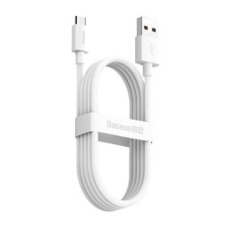 Cable USB Baseus TZCAMZJ-02 1,5 m USB A a Micro-USB B 2,1 A Blanco