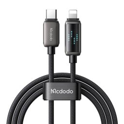 Cable USB-C a Lightning Mcdodo CA-2630 36W LED 1,2m