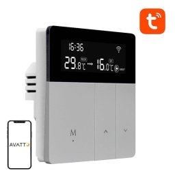 Termostato Inteligente Avatto WT50-WH-3A Inalámbrico para Calefacción