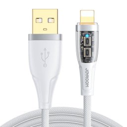 Cable USB-A a Lightning Joyroom S-UL012A3 2.4A 1.2m Blanco