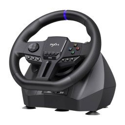 Volante de Gaming PXN-V900 Gen2 RGB 900° PC Xbox PlayStation Nintendo Switch
