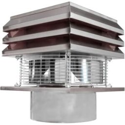 Gemi Elettronica Extractor de humo de acero redondo para chimenea modelo profesional, extractor de chimenea eléctrico tipo sombrero gemi