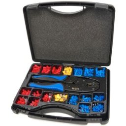 Conjunto de herramientas de crimpado de cables HBM de 552 piezas