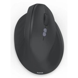 Ratón Hama EWM-500R Inalámbrico 1800 DPI Negro Vertical Ergonómico 7 Botones