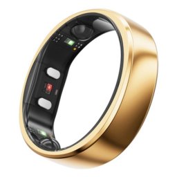 Anillo inteligente RingConn Gen 2 talla 11 Bluetooth IP68 autonomía 12 días iOS/Android monitor cardíaco oro rosa