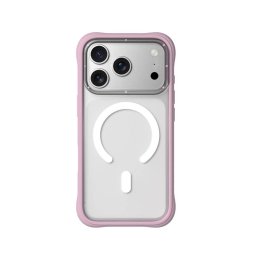Youngkit Funda Para Iphone 17 Pro Max – Carcasa Magnética Dynamic Ii Transparente Rosa Silicone, Diseño Moderno Y Ajuste Preciso