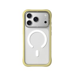 Youngkit Funda Para Iphone 17 Pro Max – Carcasa Magnética Dynamic Ii Transparente Amarillo Tulip Silicone, Diseño Moderno Y Ajuste Preciso