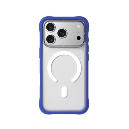 Youngkit Funda Para Iphone 17 Pro Max – Carcasa Magnética Dynamic Ii Transparente Azul Klein Silicone, Diseño Moderno Y Ajuste Preciso