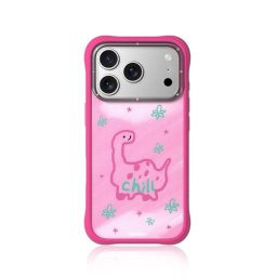 Youngkit Funda Para Iphone 17 Pro – Carcasa Magnética Ch Marshmallow Flower Dino, Diseño Ilustrado Y Ajuste Preciso