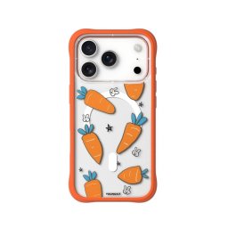 Youngkit Funda Para Iphone 17 Pro – Carcasa Magnética Ch Orchard Carrot Rabbit Talk, Diseño Ilustrado Y Ajuste Preciso