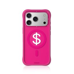 Youngkit Funda Para Iphone 17 Pro – Carcasa Magnética Ch3 Lucky Money Rosa Rich Pink, Diseño Gráfico Y Ajuste Preciso