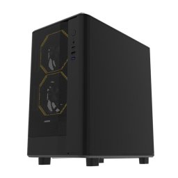 Caja PC Darkflash DB330M Mesh Negra M-ATX/ITX Vidrio Templado
