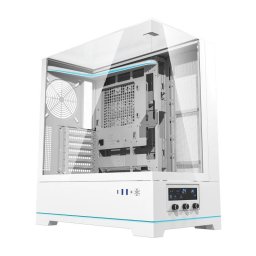 Caja PC Darkflash DY450 ATX Mid Tower Cristal Templado Blanca
