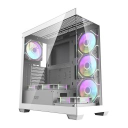 Caja PC Darkflash DS900 Blanca con 7 Ventiladores ARGB