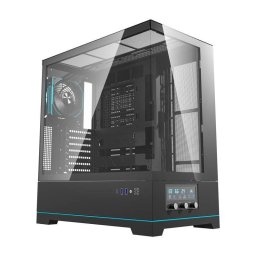 Caja PC Darkflash DY451 PRO Negra + 1 ventilador ARGB
