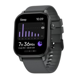 Zeblaze GTS 3 GPS Bluetooth 2,01" Gris Correa Única Resistencia 3 ATM SpO2 Pulsómetro