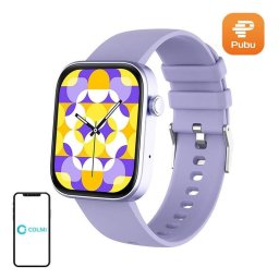 COLMi P71 Bluetooth 1,9" Morado Correa Única IP68 SpO2 Pulsómetro Monitor Sueño
