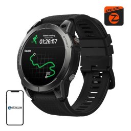 Zeblaze Stratos 3 Pro Bluetooth GPS 1,43" Negro Correa Única IP68 SpO2 Pulsómetro