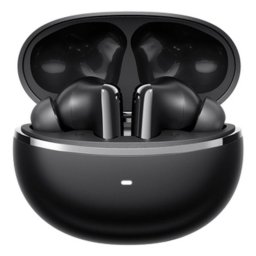 Auriculares QCY MeloBuds N70 inalámbricos Bluetooth con Cancelación de Ruido, Micrófono y protección IPX5, negros