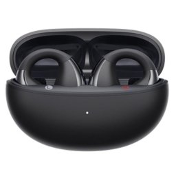 Auriculares QCY Crossky Clip C30S inalámbricos Bluetooth 6.0 con cancelación de ruido y protección IPX5 negros