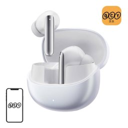Auriculares QCY MeloBuds Pro HT08 inalámbricos Bluetooth con Cancelación de Ruido ANC y 34h autonomía blancos