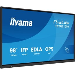 Pantalla táctil iiyama ProLite TE9813A-B2AG 98" 4K UHD IPS Android