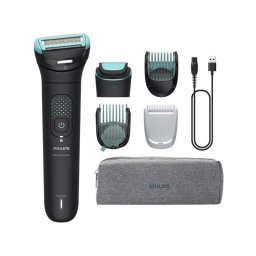 Afeitadora Corporal Philips BG7470/15 Inalámbrica 120min Seco y Mojado 7 Ajustes Cabezal Flexible Carga Rápida