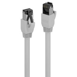 Cable de red Lindy Cat8.1 S/FTP 3 metros gris