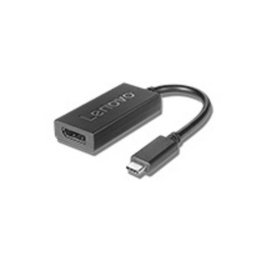 Adaptador de cable de vídeo Lenovo USB-C a DisplayPort 0,2 m Negro