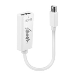 Adaptador de cable de vídeo Lindy Mini DisplayPort a HDMI 4K