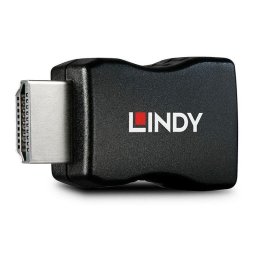 Adaptador HDMI Lindy 32104 Macho a Hembra 4K Negro