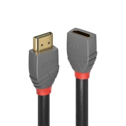 Cable HDMI 2.0 Lindy 2 m Negro Conectores Dorados