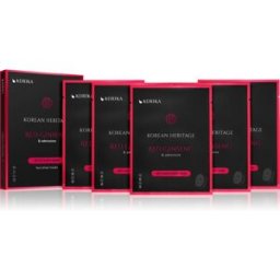Korean Heritage Red Ginseng & Adenosine Anti-Aging Sheet Mask Lote De Mascarillas En Oferta Antienvejecimiento Y Reafirmante