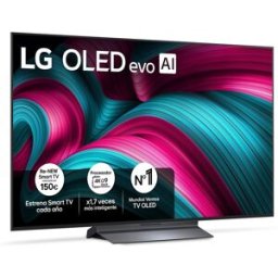 LG TV OLED evo AI C5 121cm (48') OLED48C56LB, Smart TV 4K (Reacondicionado Grado A). Negro