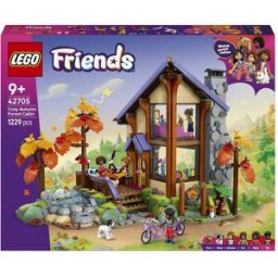 Lego Juego de construcción Acogedora Cabaña Otoñal en el Bosque Friends - 42705.