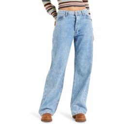 Roxy Vaquero de mujer Milla Wide Leg Regular Beau . (S) Azul