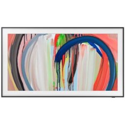 Samsung TV QLED 163cm( 65') The Frame TQ65LS03HAUXXC 4K Smart TV Vision AI SIN reflejos. Modo Arte y soporte incluido. Negro