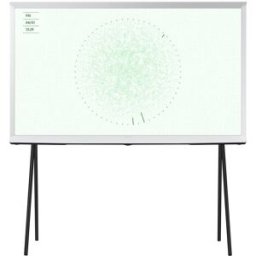 Samsung TV QLED 108 cm (43') The Serif TQ43LS01DAUXXC UHD 4K Display Mate, Smart TV. Blanco Nube