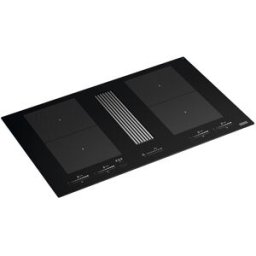 Franke Placa inducción 4 zonas de cocción, con extractor integrado - 3400705335. Cristal negro