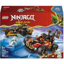 Lego Juego de construcción Vehículos Combinables de Kai y Cole Ninjago - 71864.