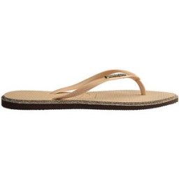 Havaianas Chanclas SLIM POINT GLITTER marrón claro 35/36